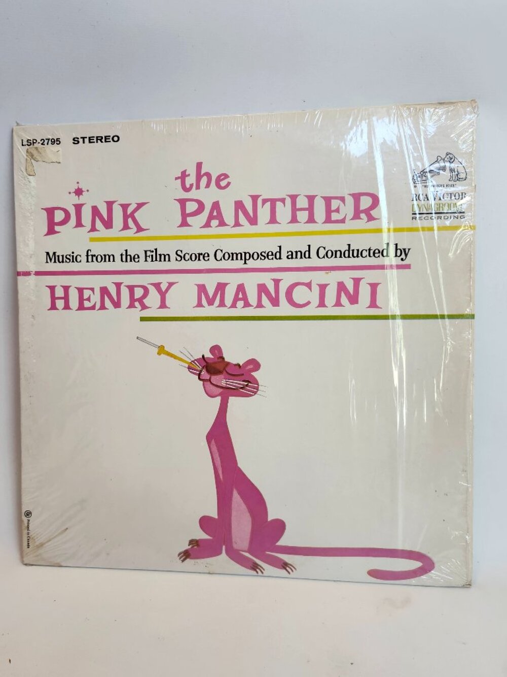 Vintage The Pink Panther Music from the Film Score Henri Mancini 1963